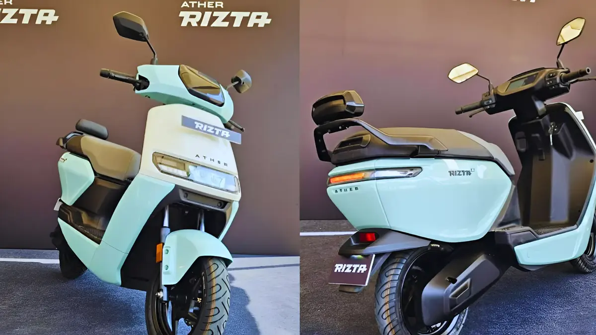 Ather Rizta Electric Scooter - Built for Families, Powered by Technology